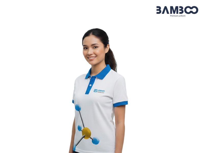 Khi may áo team building trắng, chọn vải thoáng, in bền màu và xưởng uy tín