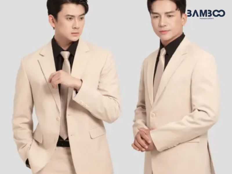 May đồng phục vest nam đảm bảo form dáng và độ vừa vặn, chọn chất liệu vải phù hợp