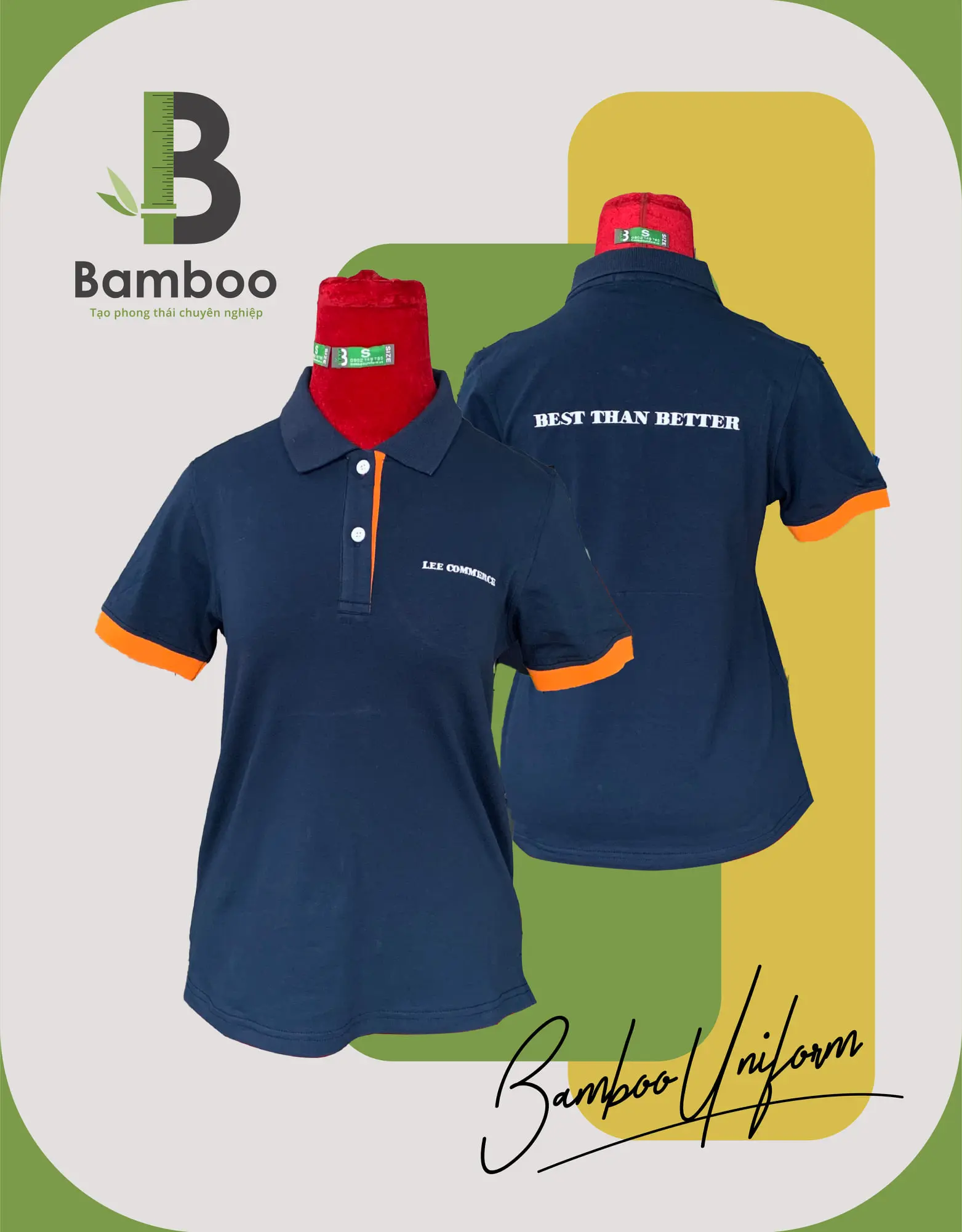 Mau dong phuc ao xanh vien den.webp