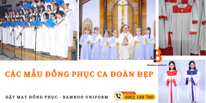 Mau dong phuc ca doan danh cho thieu nhi