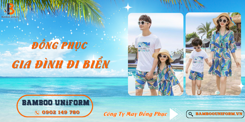 Mau dong phuc gia dinh di bien chat luong