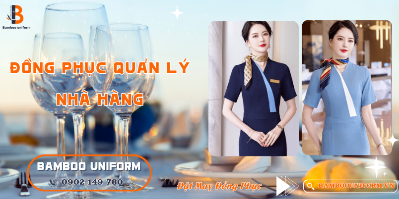 Mau dong phuc quan ly nha hang dep chat luong