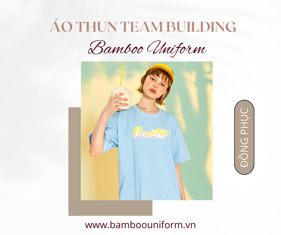 Áo thun teambuilding form thoải mái, màu sắc hài hòa