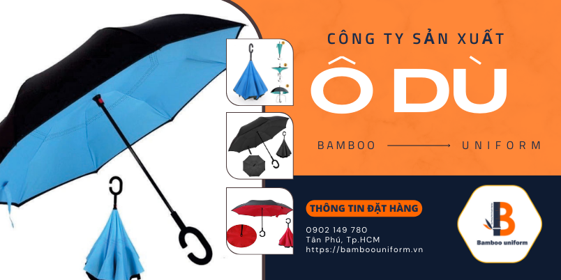 Sản xuất ô dù ngược