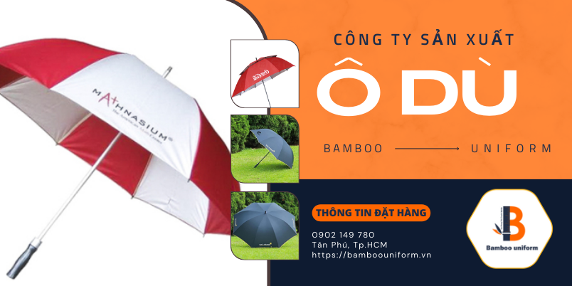 Ô dù quảng cáo thân thẳng (Kèo thẳng)