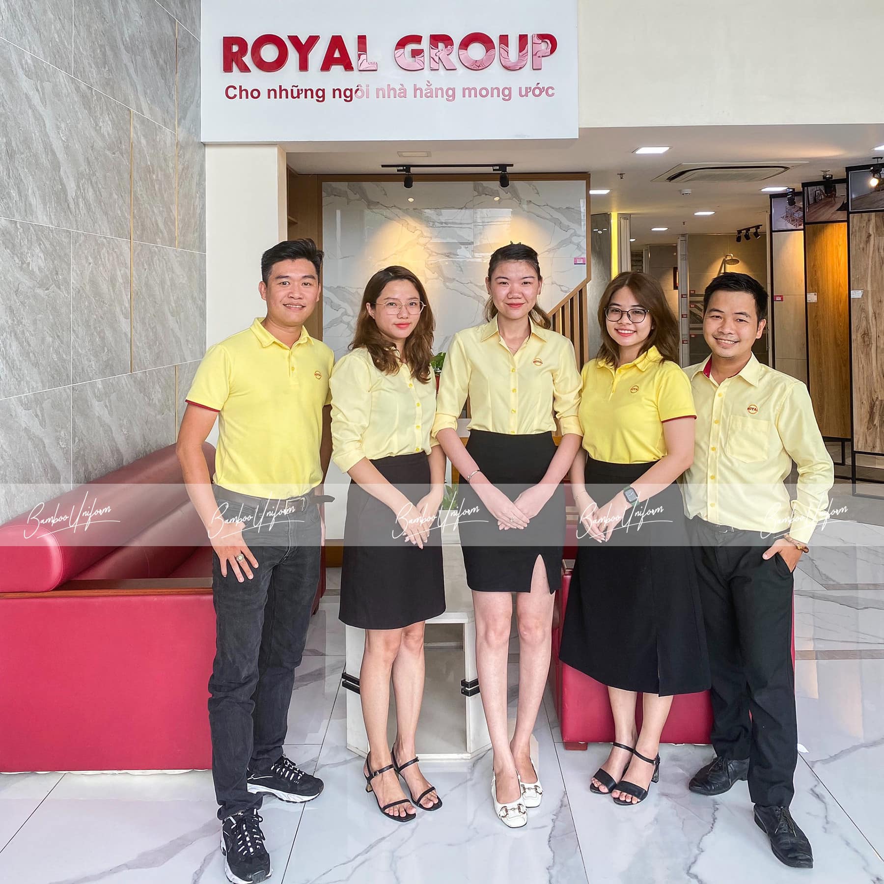 May áo đồng phục