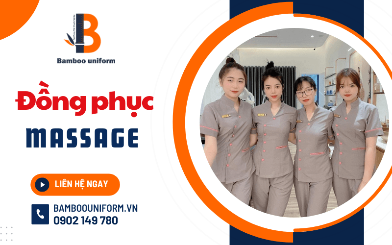 đồng phục massage đẹp