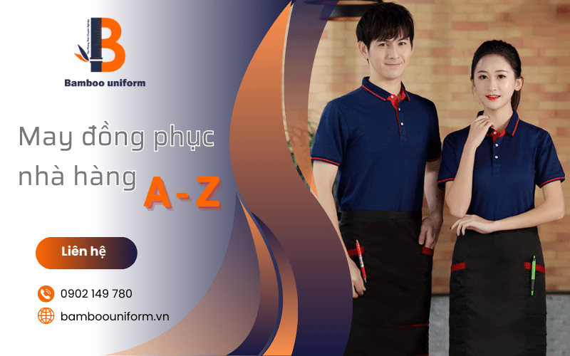 may dong phuc nha hang