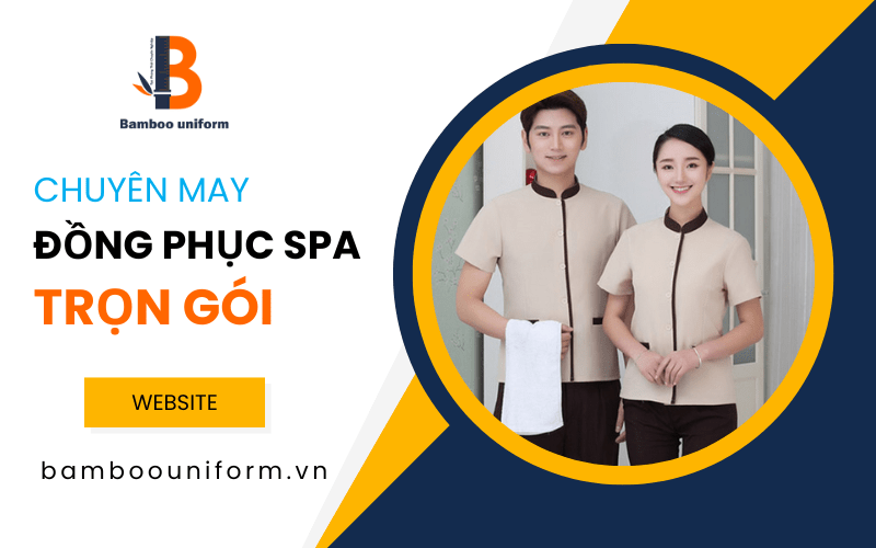 may đồng phục spa đẹp