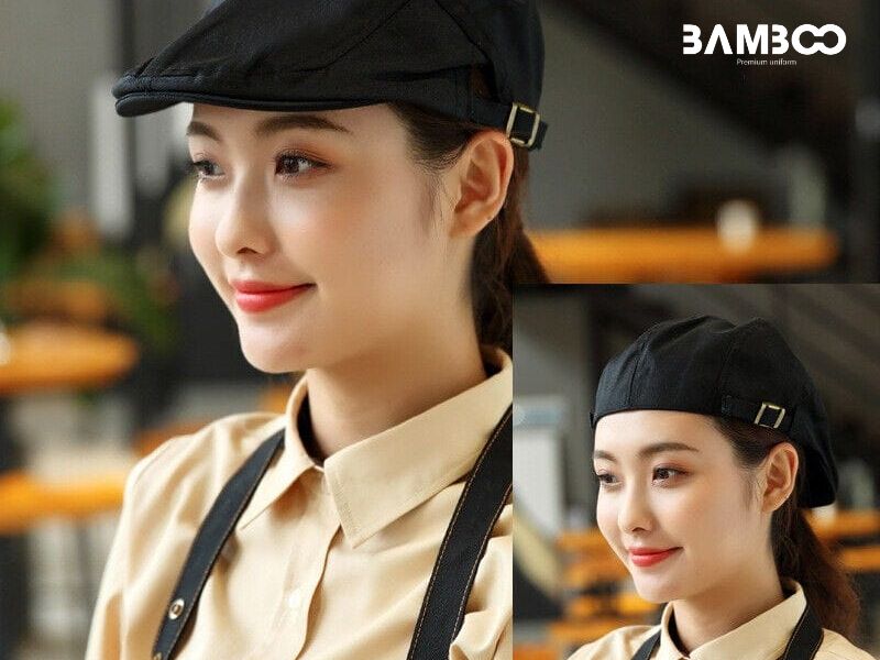 Mũ đồng phục nhà hàng Beret (Mũ nồi)