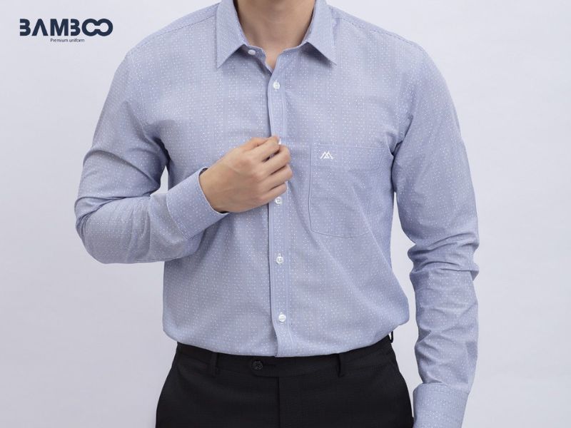 Form áo sơ mi nam Muscle Fit