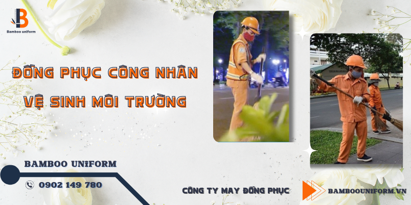 Nen in theu logo vao dong phuc cong nhan ve sinh moi truong