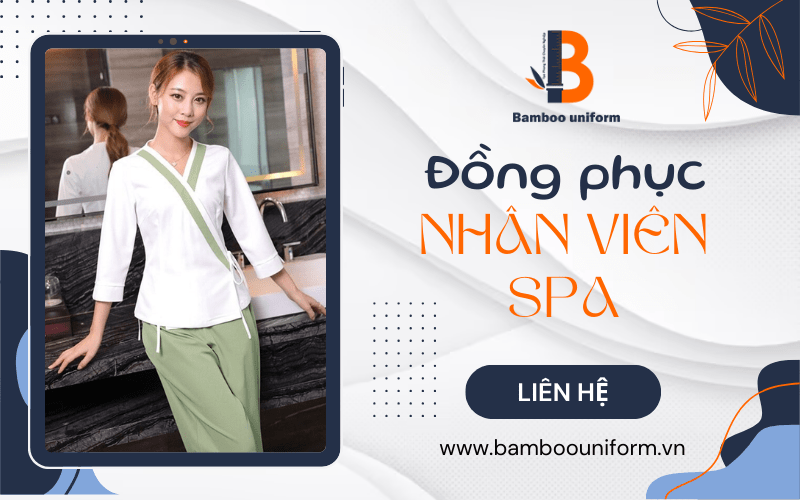đồng phục nhân viên spa