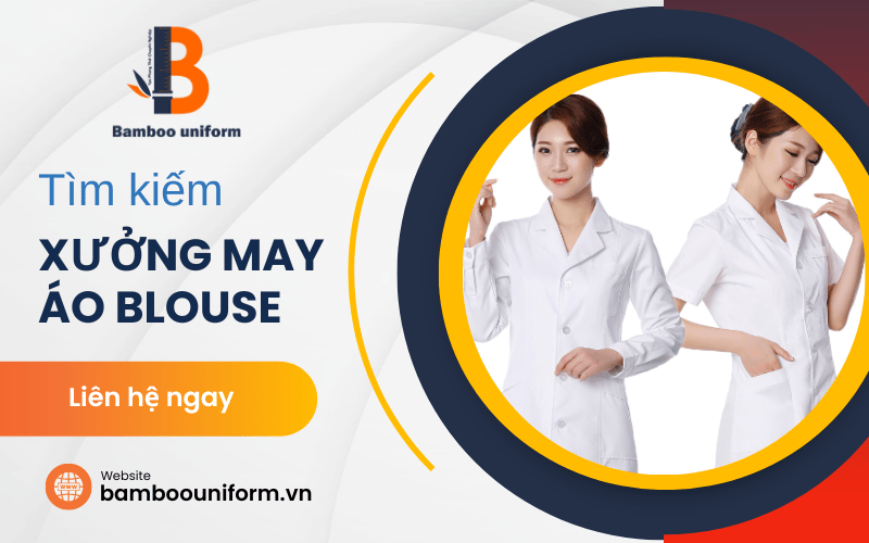 xưởng may áo blouse