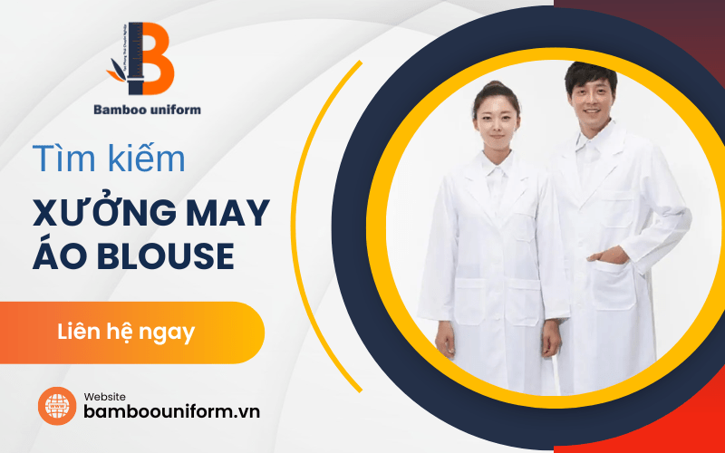 xưởng may áo blouse