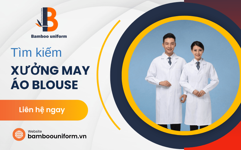 xưởng may áo blouse