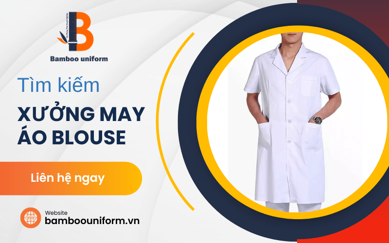 xưởng may áo blouse