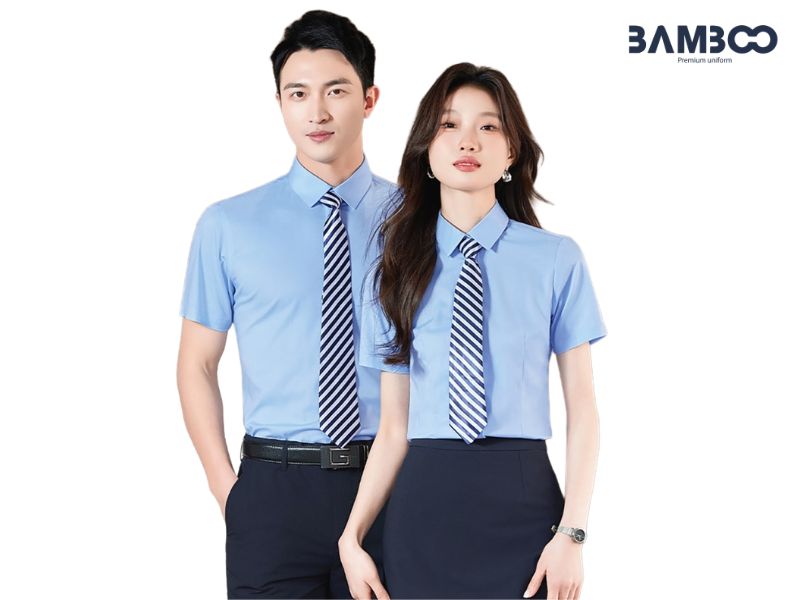 Xu hướng đồng phục xanh là phối màu sáng tạo và thiết kế hiện đại