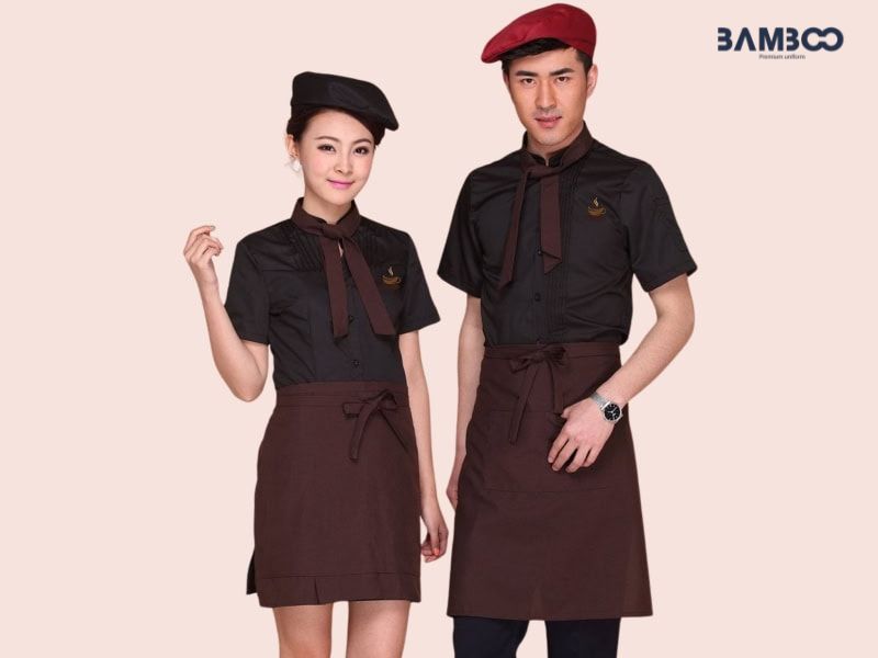 Lưu ý khi phối phụ kiện cho nhân viên quán cà phê
