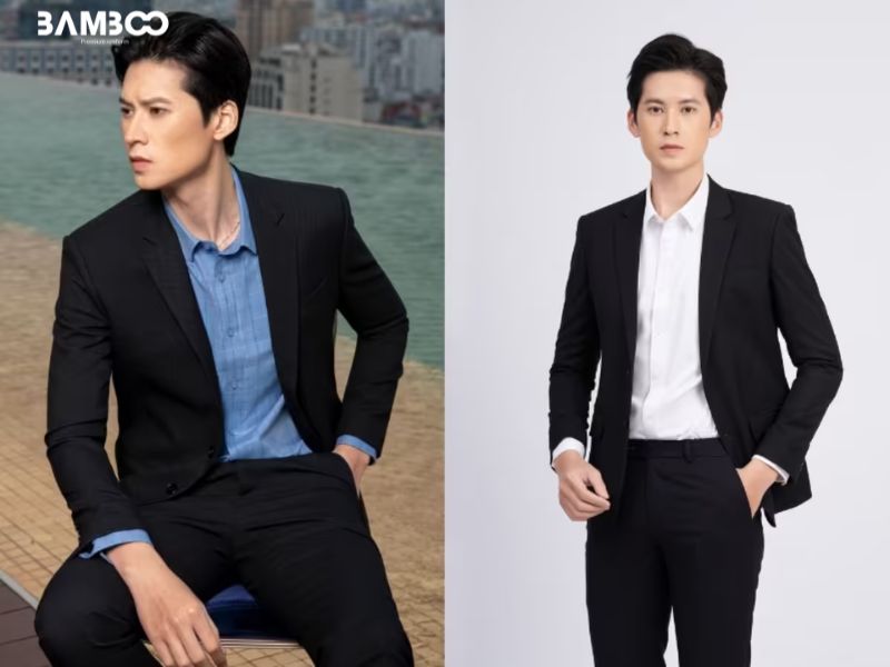 Phối áo sơ mi cùng vest để dự sự kiện