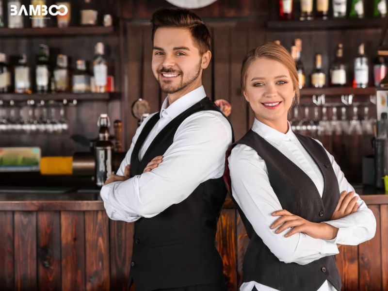 Các kiểu đồng phục quán bar theo phong cách