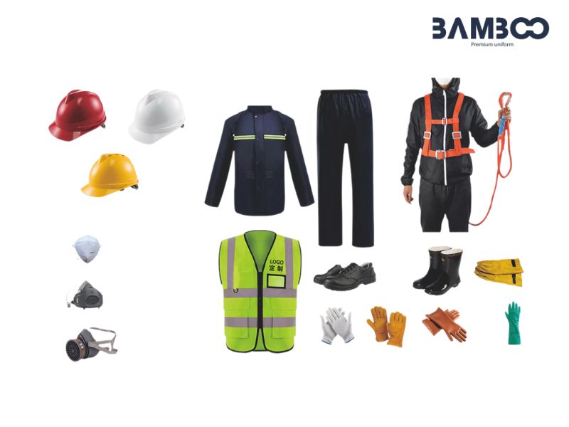 Những phụ kiện thiết yếu đi kèm bộ đồng phục bảo hộ lao động ngành cơ khí