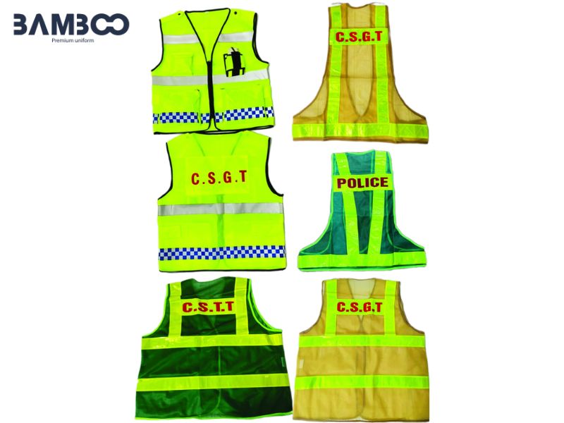 Quần áo phản quang cứu hộ giao thông và kỹ thuật cơ khí