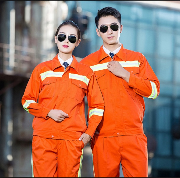 quần áo bảo hộ túi hộp tạo điểm nhấn