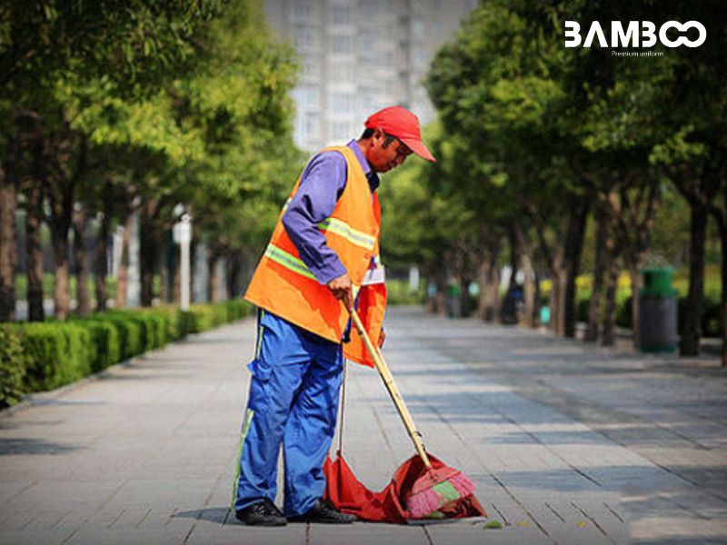 Trang phục bảo hộ cho công nhân vệ sinh thành phố