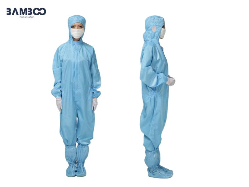 Quần áo chế biến thực phẩm liền thân