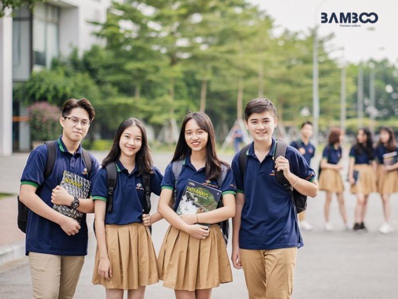 Áo thun đồng phục học sinh