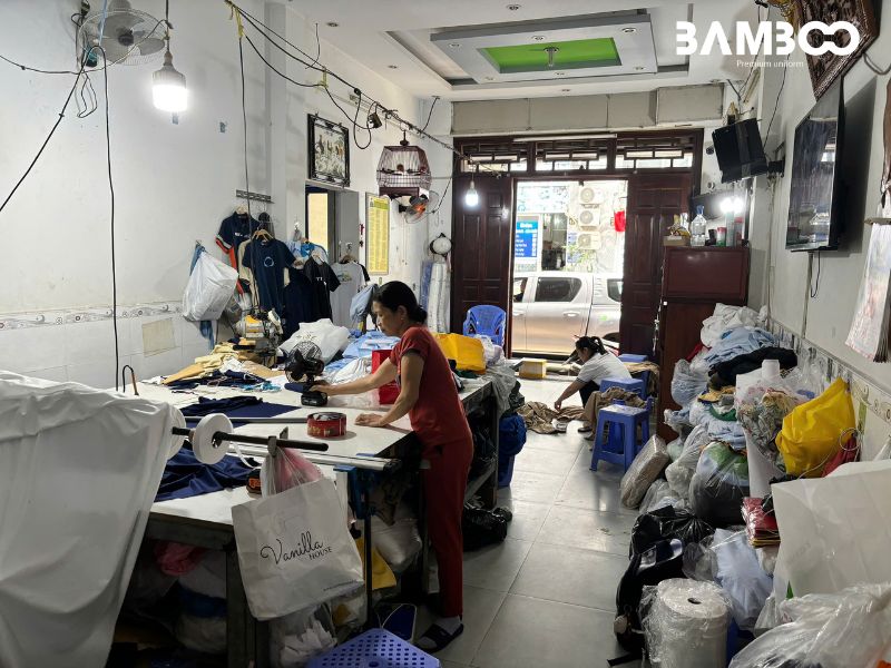 Quy trình may đo đồng phục vest nữ đẹp, chuyên nghiệp tại Bamboo Uniform