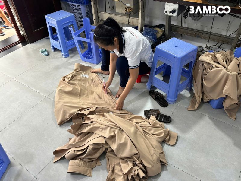 Quy trình hợp tác với xưởng may đồng phục bảo hộ cao cấp TPHCM Bamboo Uniform