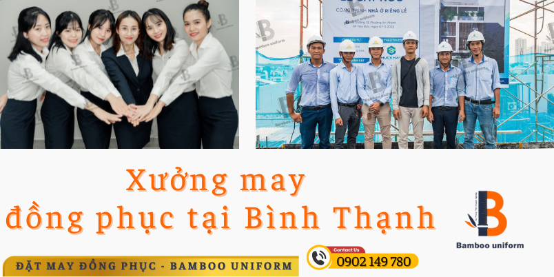 Quy trinh may dong phuc tai quan Binh Thanh cua Bamboo Uniform