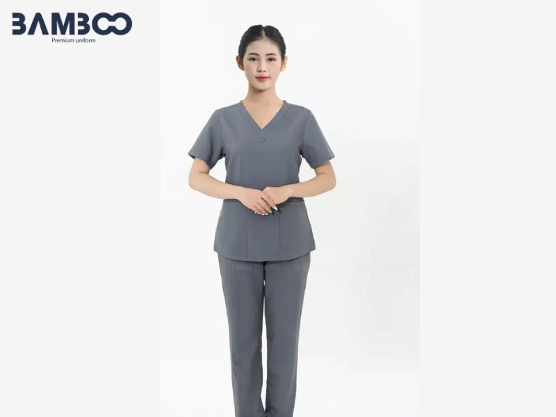 Áo đồng phục màu xám giúp doanh nghiệp xây dựng hình ảnh chuyên nghiệp, tin cậy và tinh tế