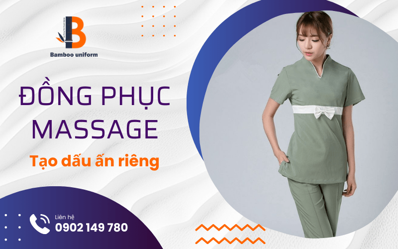 đồng phục massage