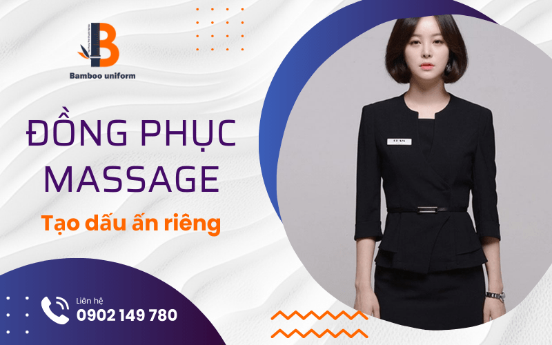 đồng phục massage