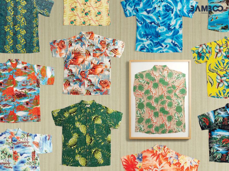 May áo sơ mi Hawaii đi biển nên chọn họa tiết phù hợp, chất vải thoải mái