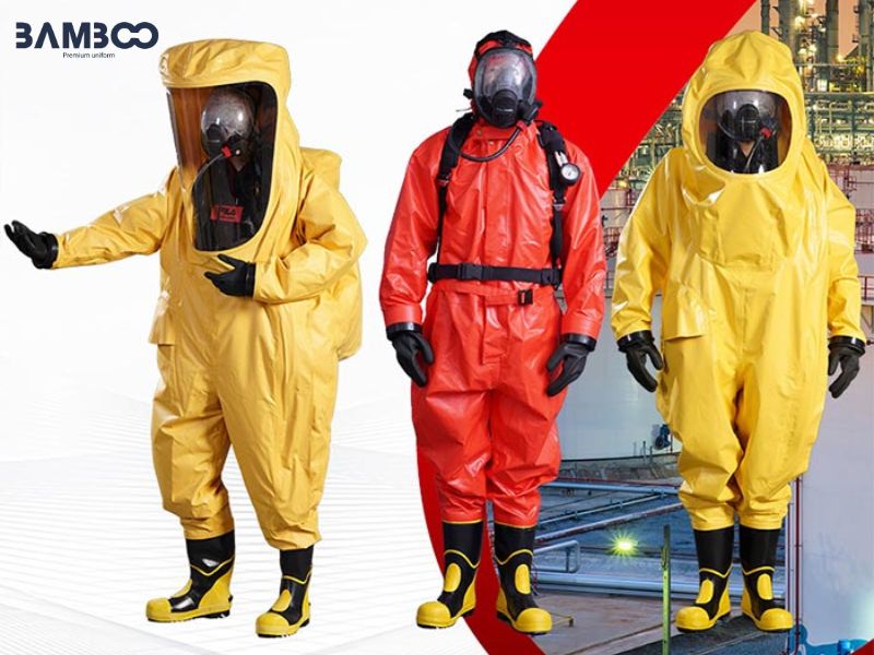 Trong công nghiệp, trang phục bảo hộ được chia thành 6 cấp độ riêng biệt nhằm đáp ứng từng môi trường rủi ro cụ thể