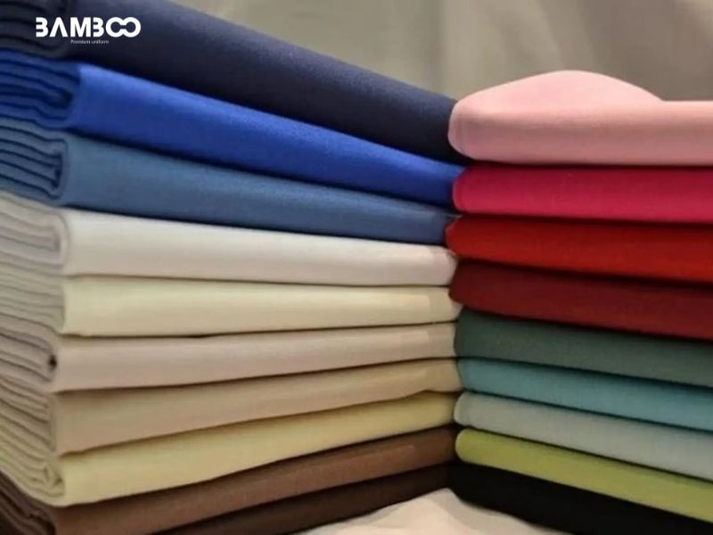 Vải cotton độ bền cao, đàn hồi tốt, khả năng hút ẩm, thoáng khí