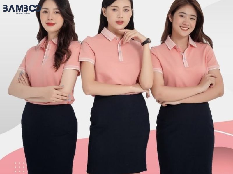 Mix áo đồng phục cùng chân váy