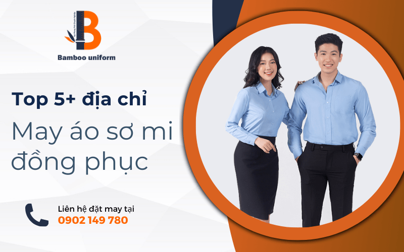 may áo sơ mi đồng phục