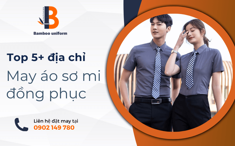 may áo sơ mi đồng phục