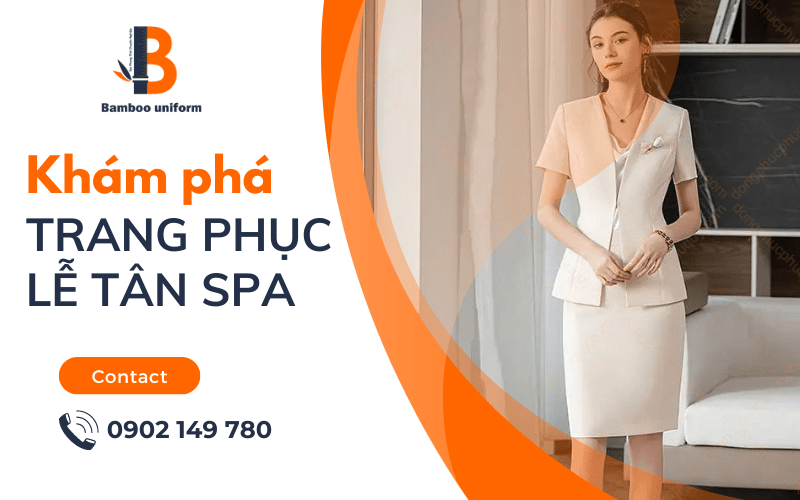 trang phục lễ tân spa