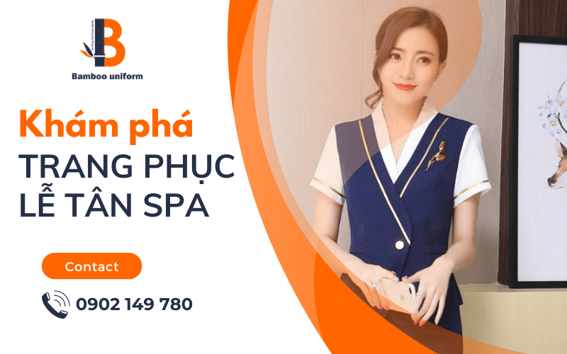 trang phục lễ tân spa