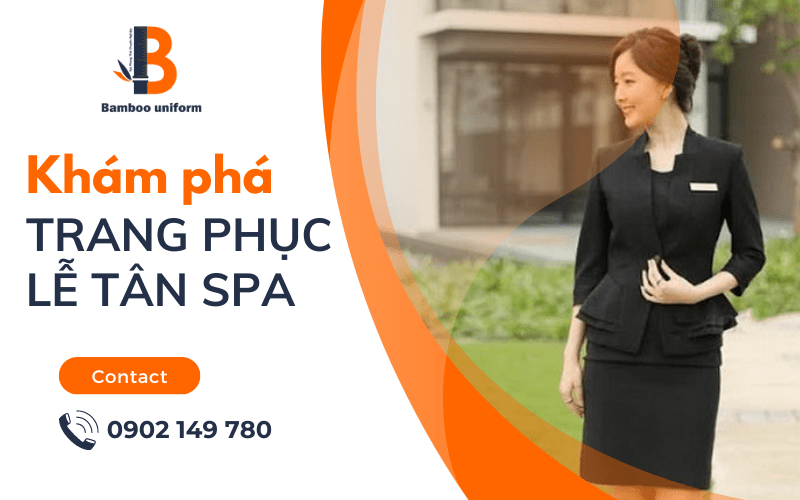 trang phục lễ tân spa