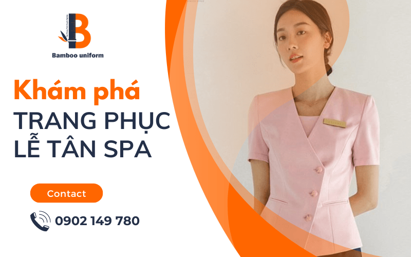 trang phục lễ tân spa