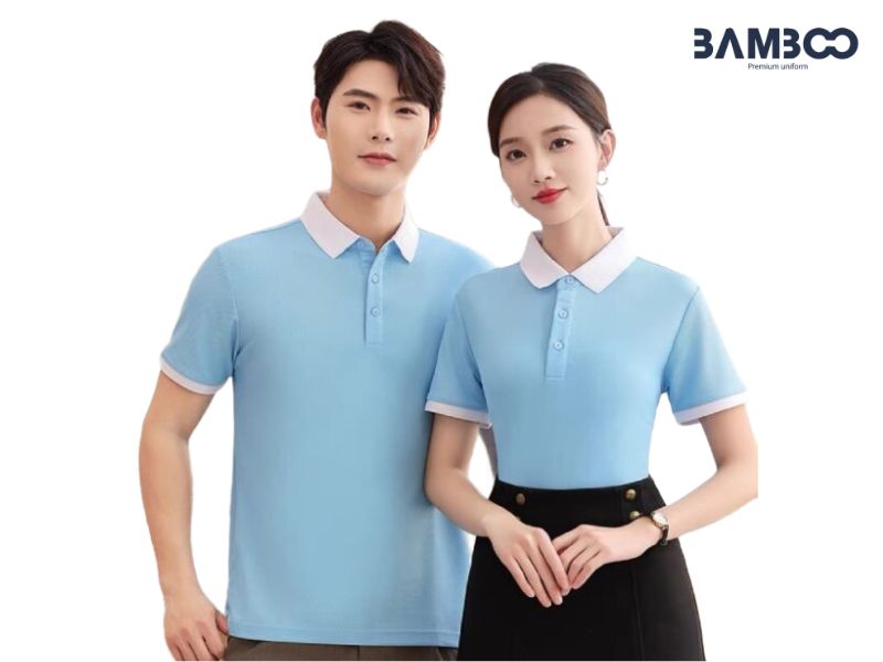 Trang phục tông xanh cho khối doanh nghiệp và công ty