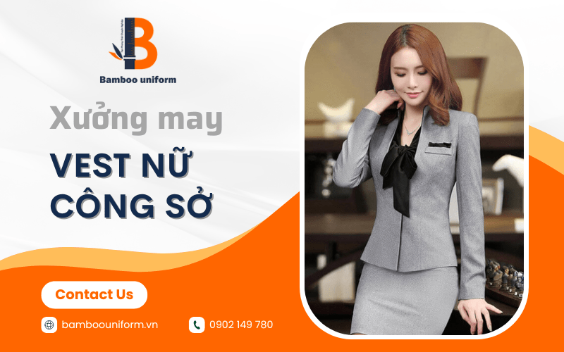 may vest nữ công sở