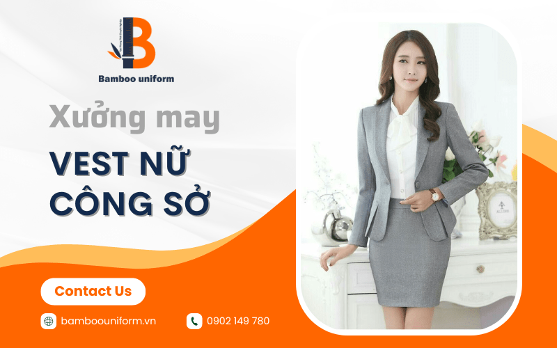 may vest nữ công sở